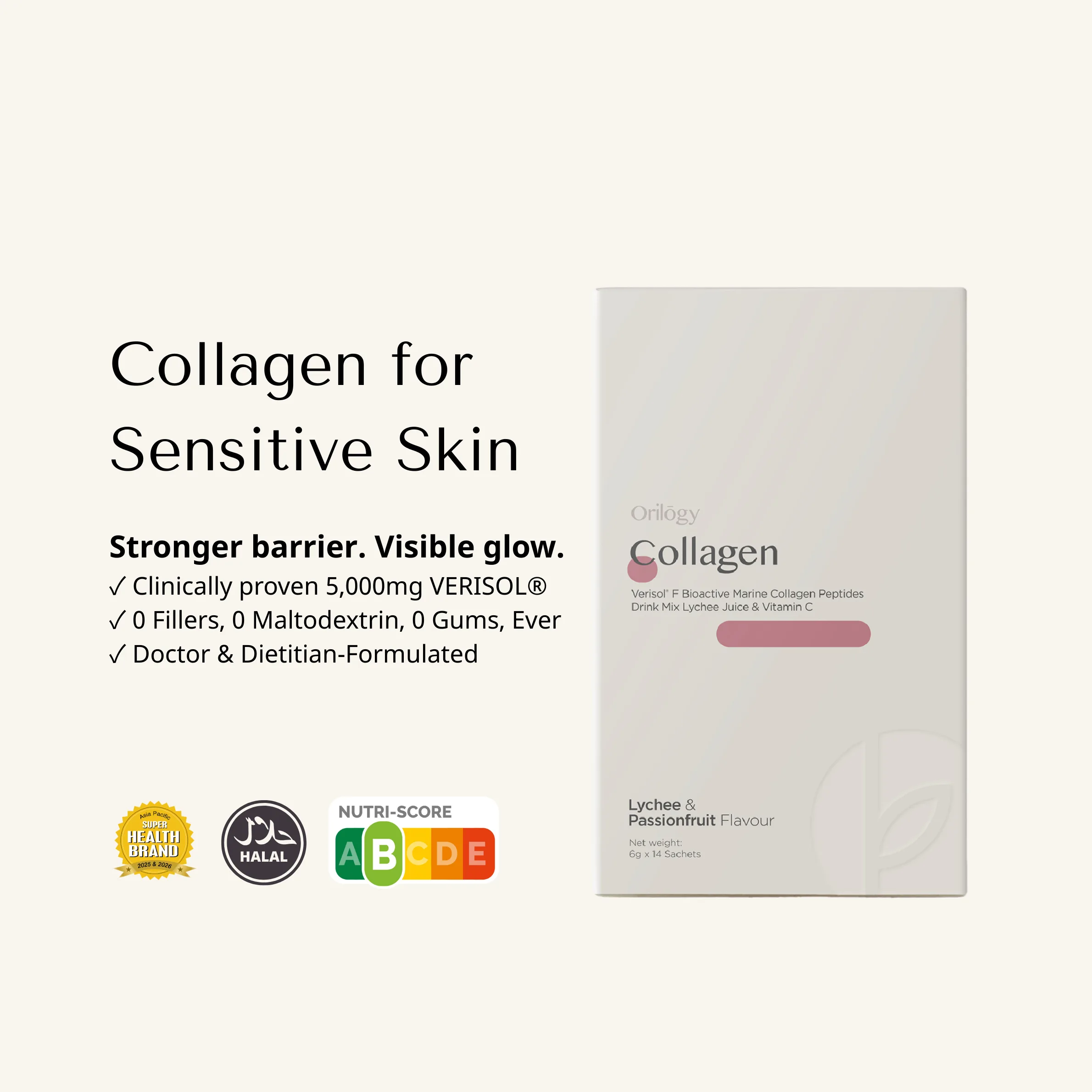 VERISOL® Bioactive Collagen Peptides® Lychee & Passionfruit
